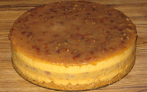 Pumpkin Pecan Cheesecake—Prototype 2