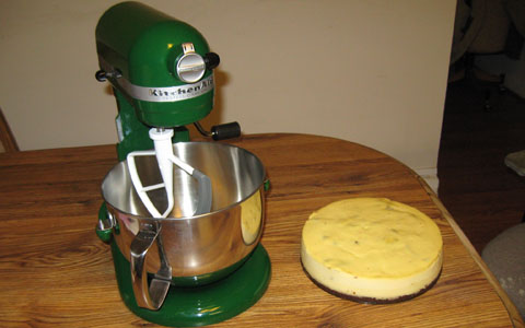 Whoopie Pie Cheesecake—Prototype 1 (with new KitchenAid mixer)
