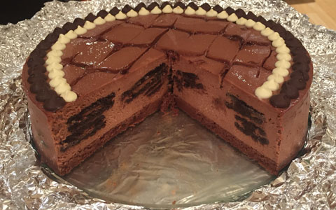 Chocolate Cheesecake—Prototype 22 (inside look)