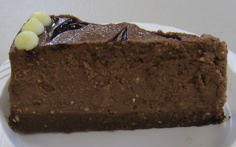 Chocolate Cheesecake—Prototype 16 (sliced)