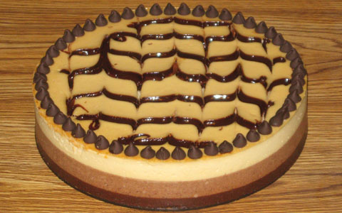 Chocolate Banana Cheesecake—Prototype 1