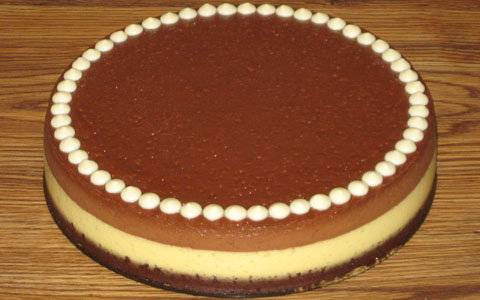 Chocolate Almond Cheesecake—Prototype 1