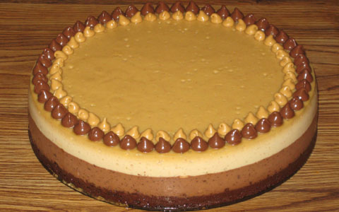 Chocolate Peanut Butter Cheesecake—Prototype 8 (improved)