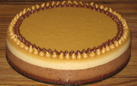 Chocolate Peanut Butter Cheesecake—Prototype 9
