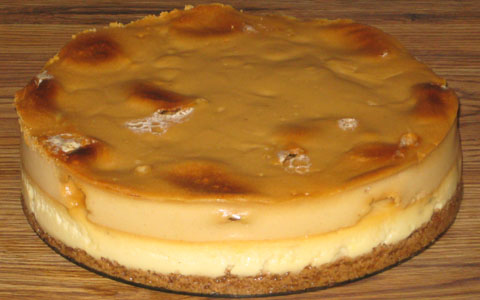 Fluffernutter Cheesecake—Prototype 1