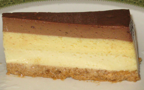 Neapolitan Cheesecake—Prototype 1 (sliced)