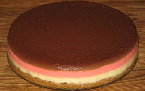 Neapolitan Cheesecake—Prototype 2