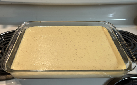Eggnog Cheesecake&mdash;Prototype 34 (remake)