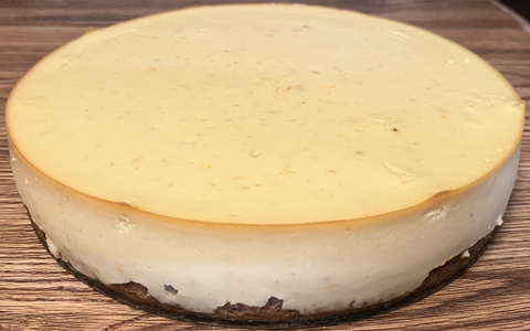 Orange Vanilla Cheesecake—Prototype 5