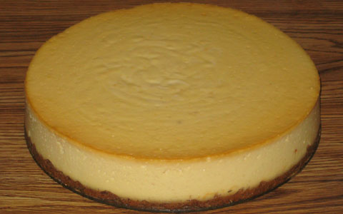 Orange Vanilla Cheesecake—Prototype 1