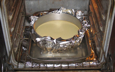 Plain Cheesecake—Prototype 4 (in-tub arrangement)