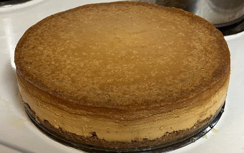 Pumpkin Cheesecake—Prototype 13 (OOPS)