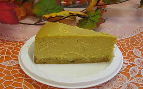 Pumpkin Cheesecake—Prototype 5 (sliced)