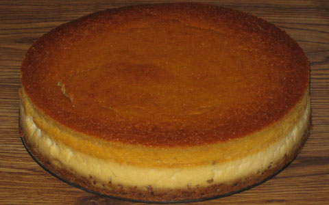 Eggnog Pumpkin Cheesecake—Prototype 5