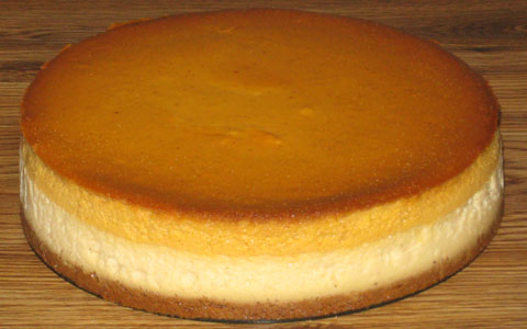 Eggnog Pumpkin Cheesecake—Prototype 3