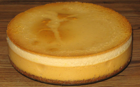 Eggnog Pumpkin Cheesecake—Prototype 4