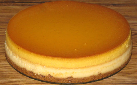 Eggnog Pumpkin Cheesecake—Prototype 6