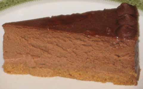 S'mores Cheesecake—Prototype 1 (sliced)