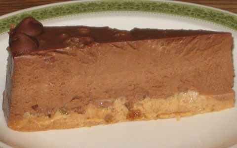 S'mores Cheesecake—Prototype 3 (sliced)