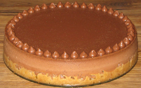 S'mores Cheesecake—Prototype 4 (whole)